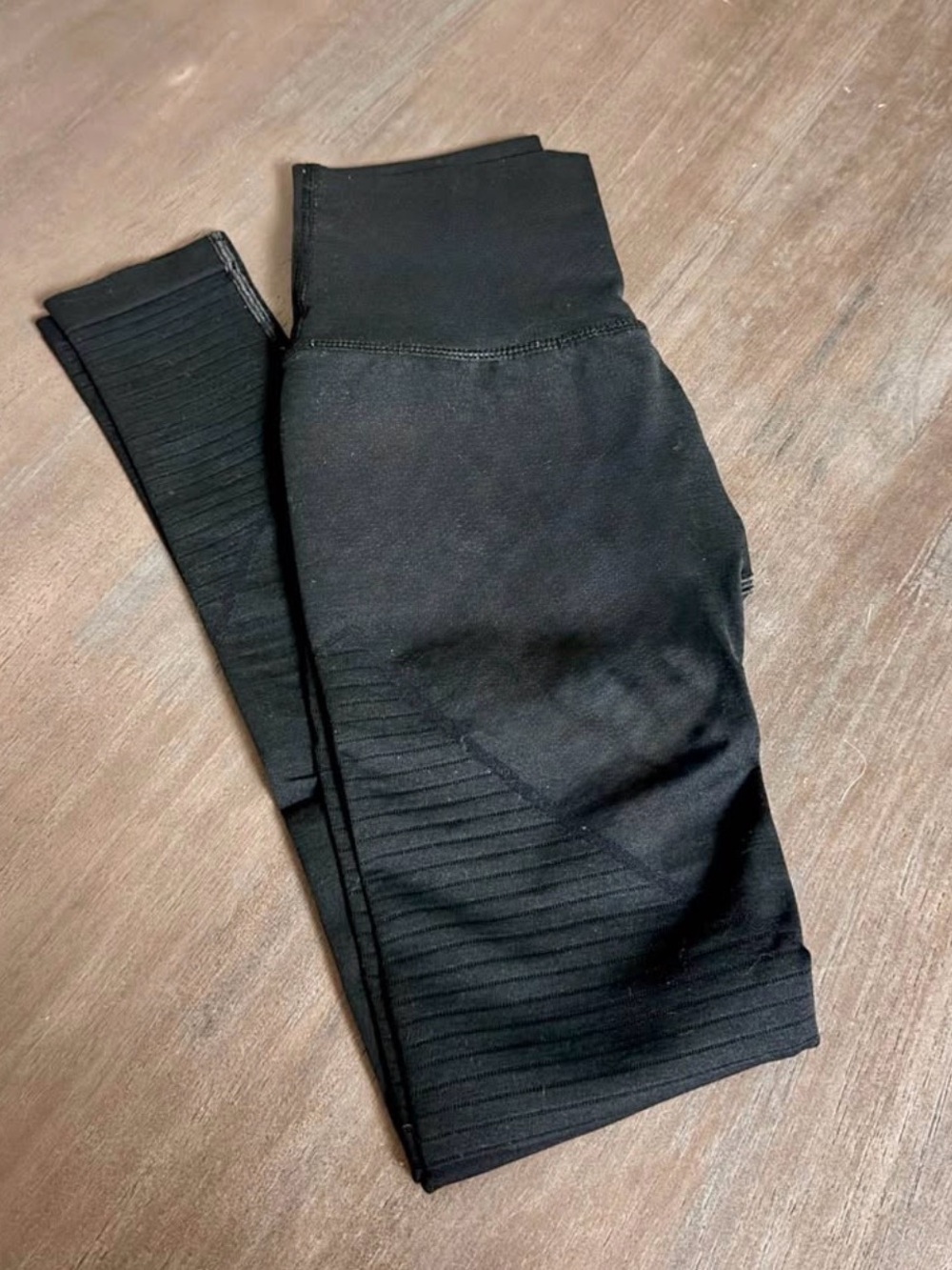 Alphalete Black High-Waist Active Leggings